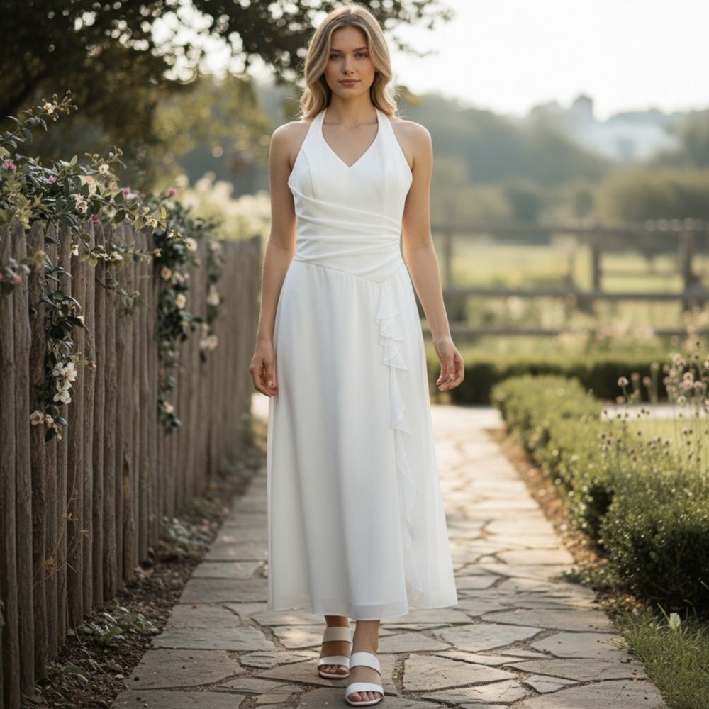 🔴 Raylia Designs Bridesmaids/Wedding  Dress Size 12